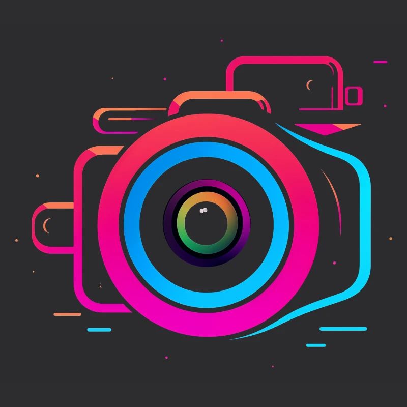 Camera Synthwave Style