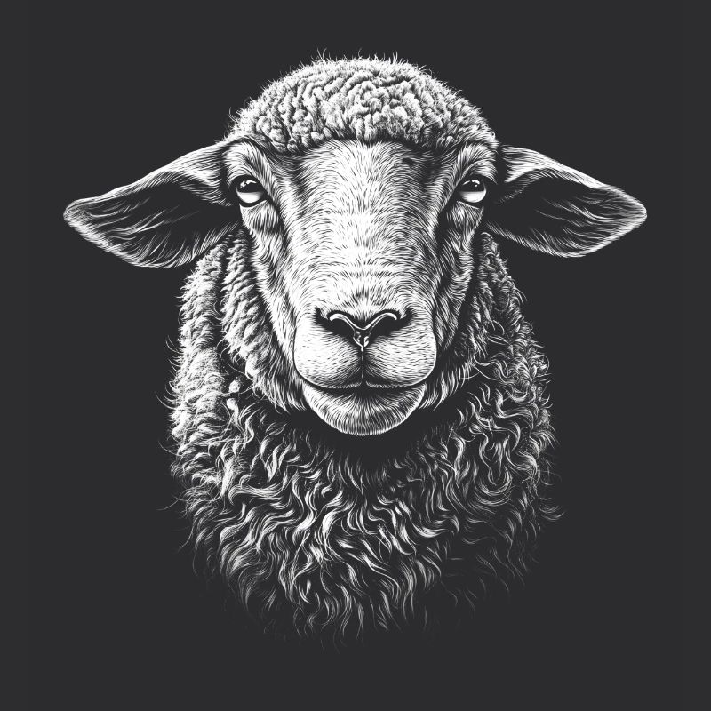 Sheep Portrait Sheep Shepherd Animals