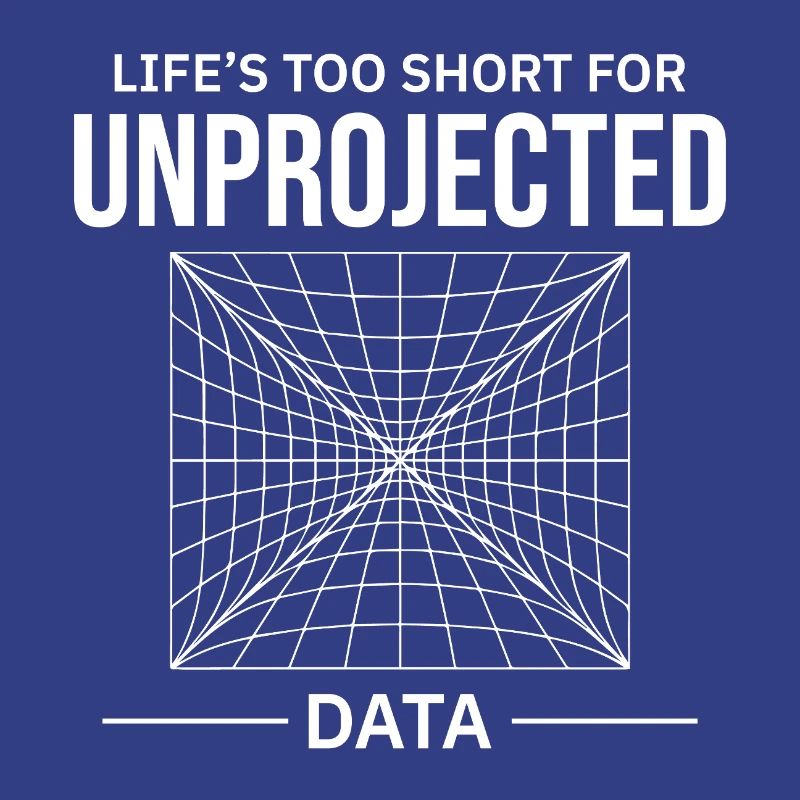 Unprojected Data GIS Cartography Mapping Error