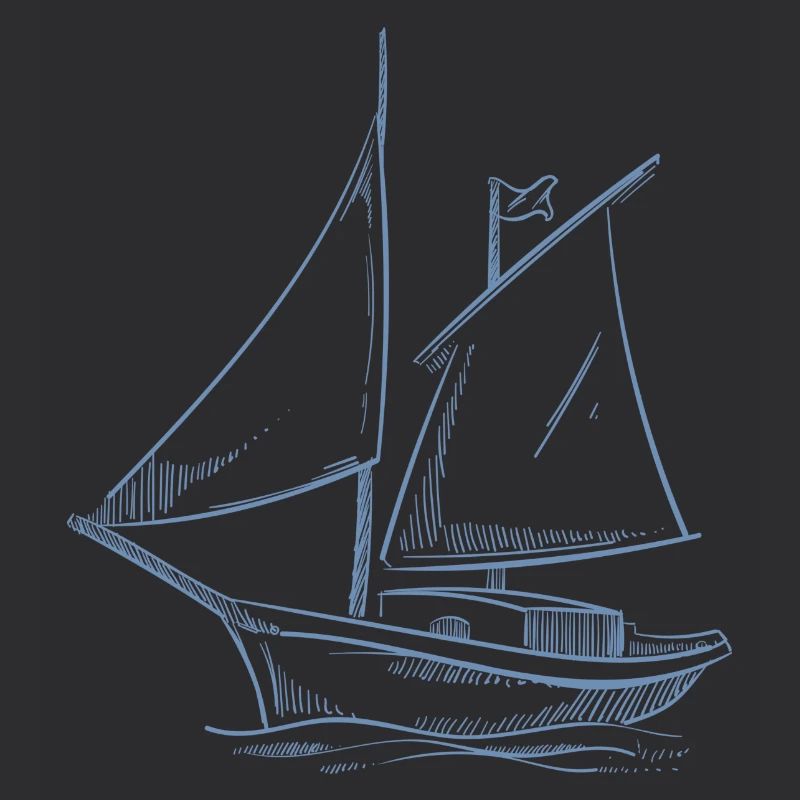Segelabenteuer in der Silhouette: Elegante
