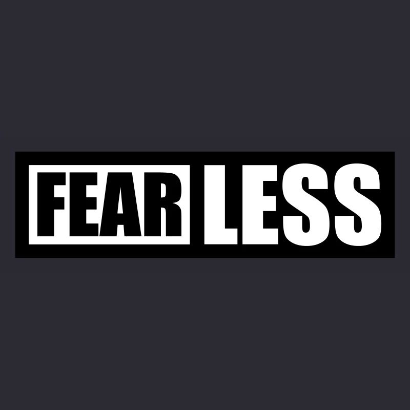 fearless Text Zitat Design