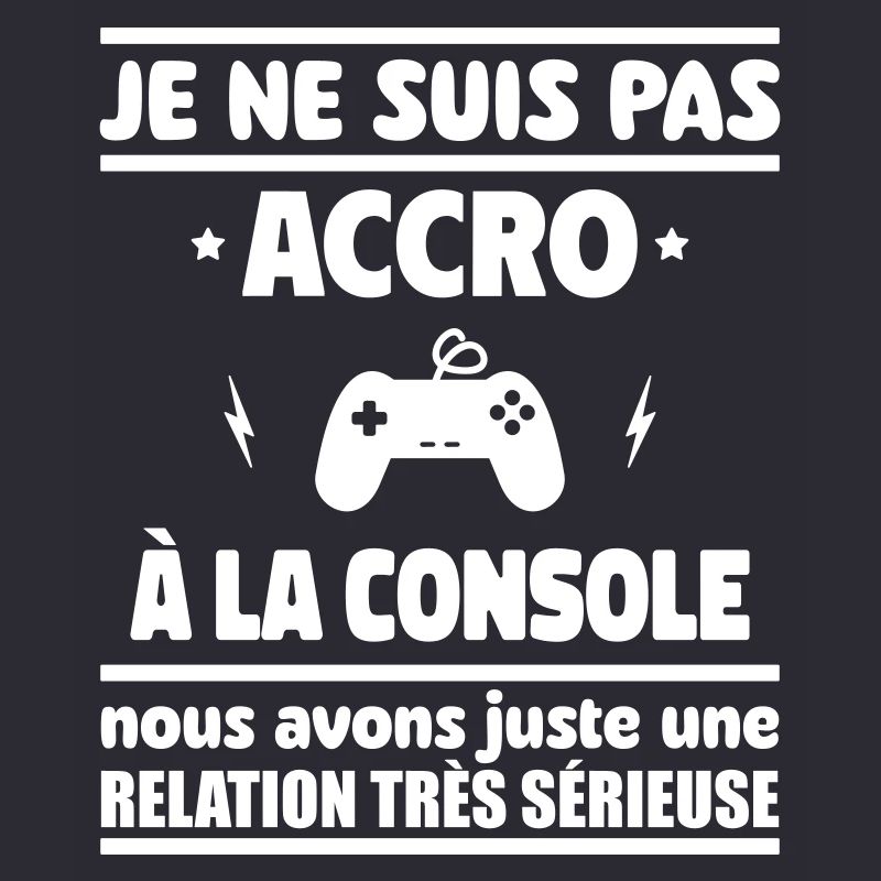 Je ne suis pas accro à la console