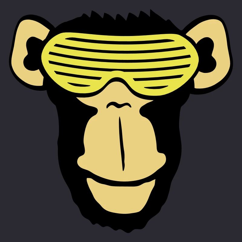 Lunettes de soleil funky Gorilla Cool Party Monkey Fun