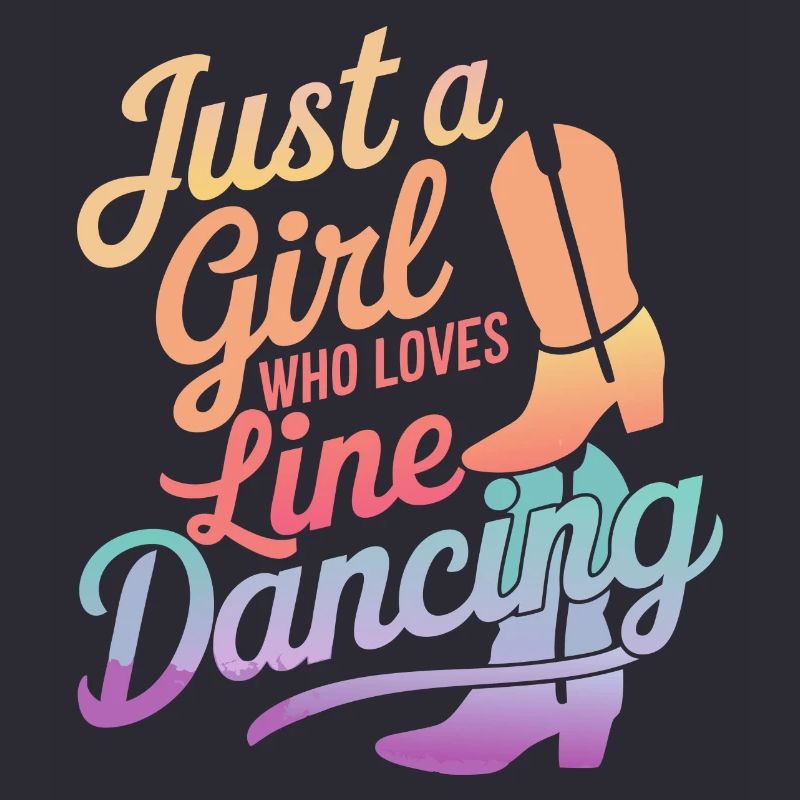 Line Dancing Dancing Dancers