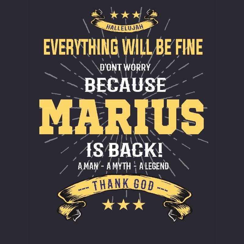 Everything will be fine Marius Is back