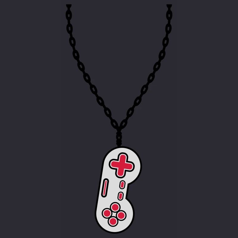 Halskette Schmuck alter Controller