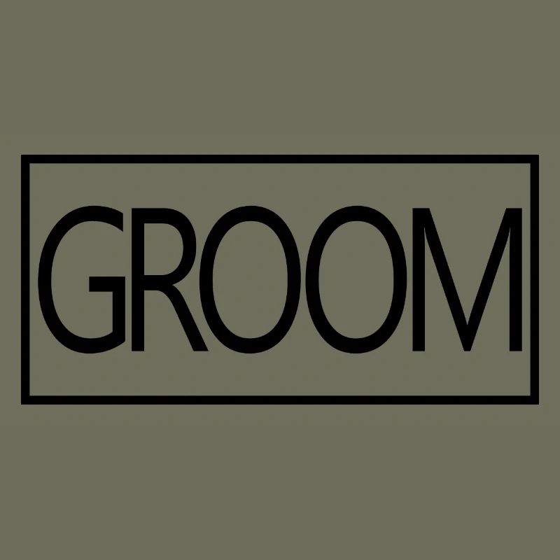 Bräutigam - Ehemann wird Hochzeitsfeier Verlobung