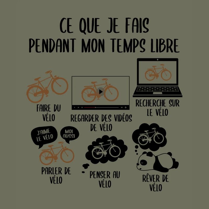 Mon temps de mon temps libre Vélo