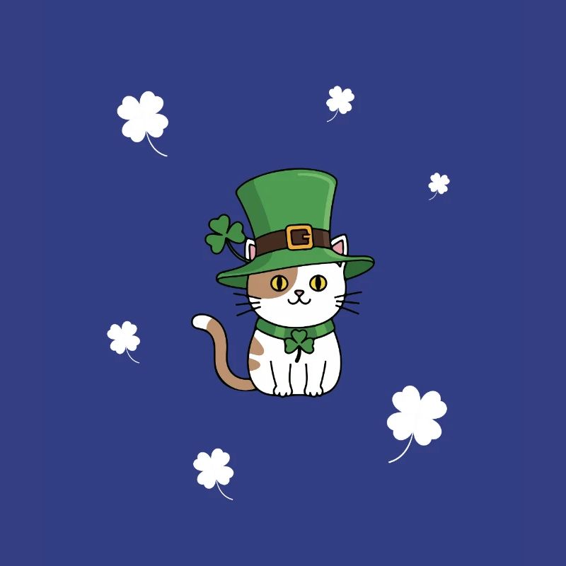 Chat de la Saint-Patrick