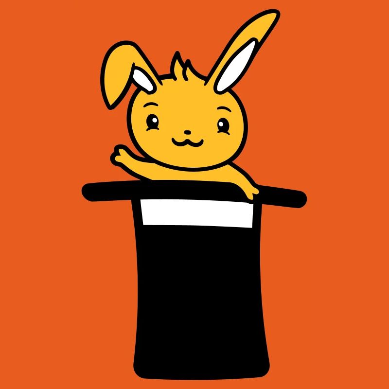 Lapin Sorcier Chapeau Haut de Forme Enfant Bébé Sorcier Mignon