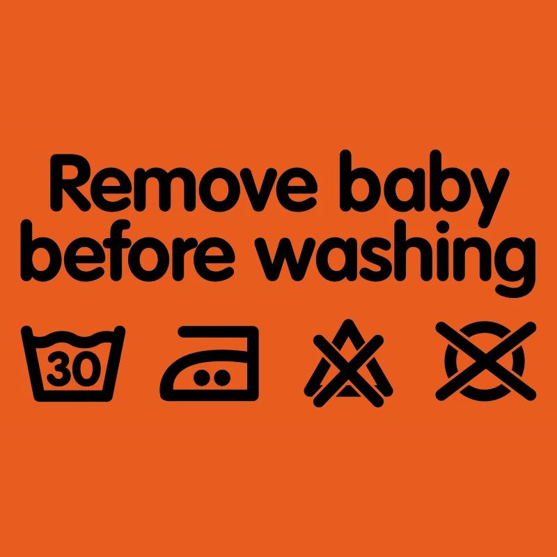 Remove baby before washing 2