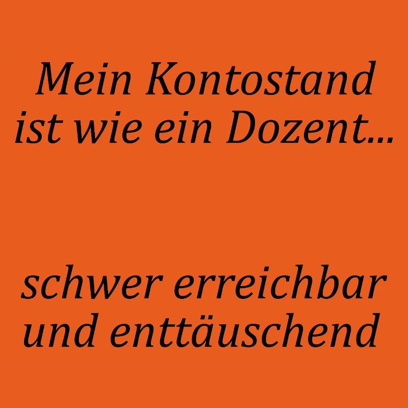 Unispruch "wie ein Dozent" Geschenk, Studenten