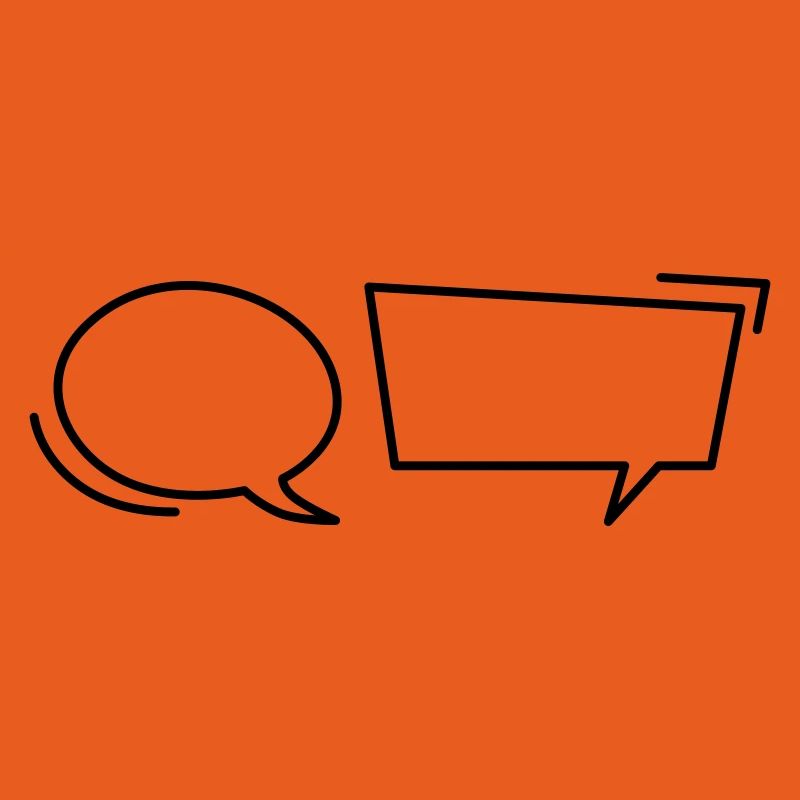 Comic speech bubbles