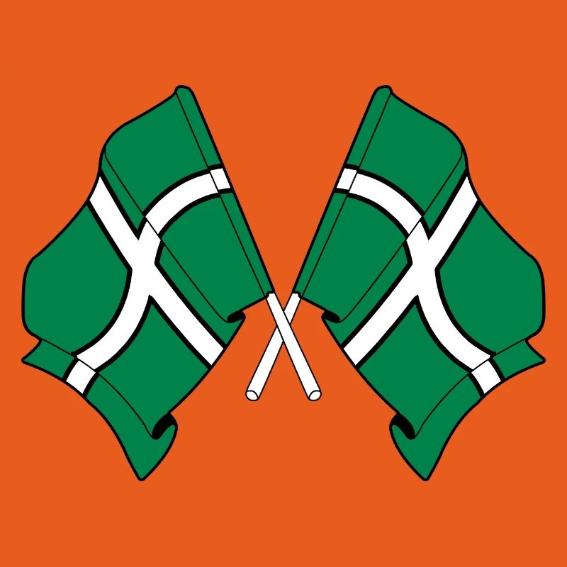 Devon Crossed Flags