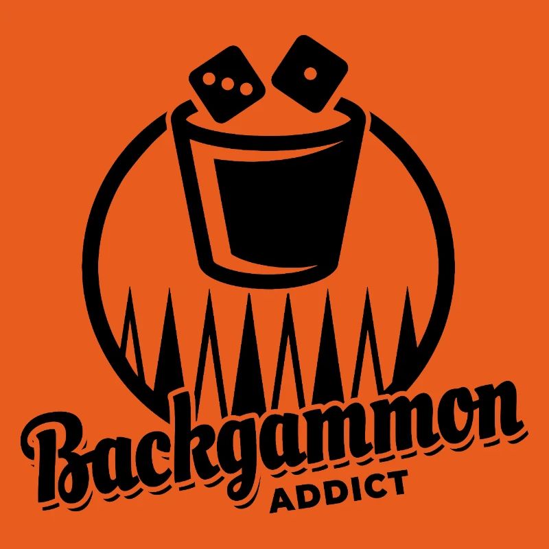 Backgammon Addict | Board Game | Gift