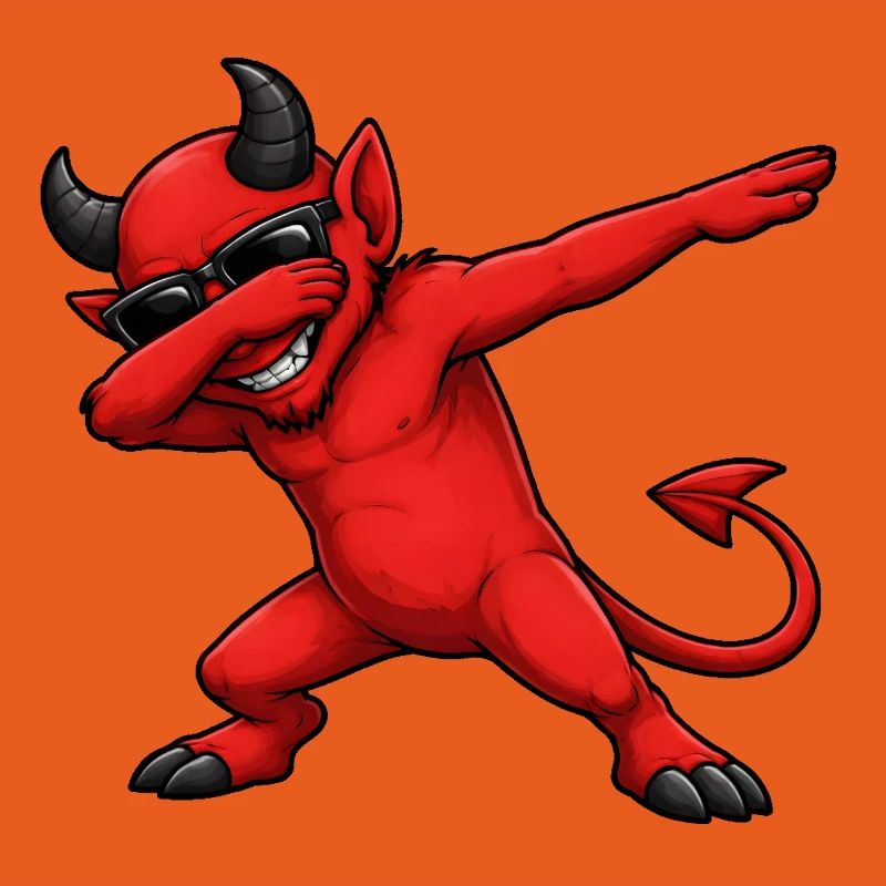 Dabbing Devil