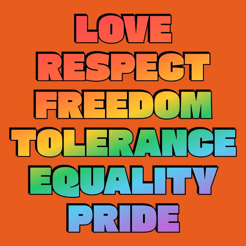 Rainbow Pride Values