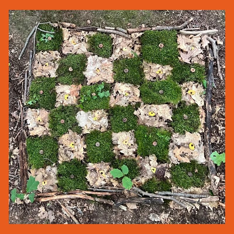 Forest Plants Pattern Design