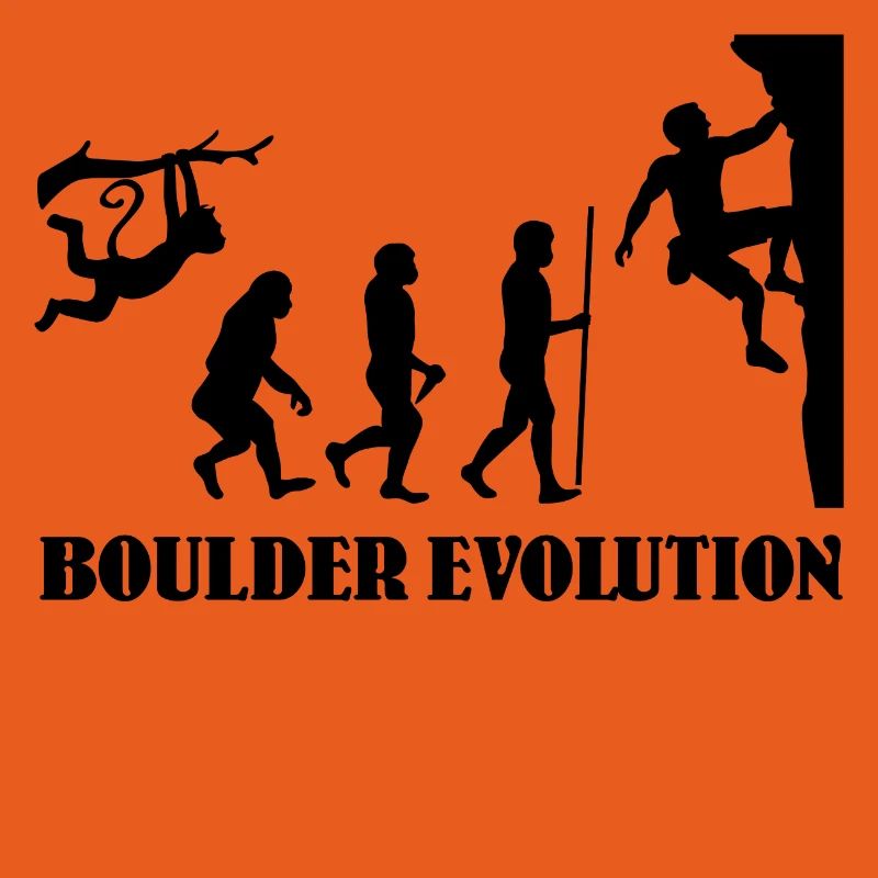 Boulder Evolution Klettern Bergsteigen Boulderer