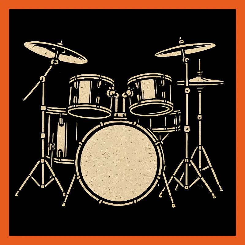 Illustration de batterie Black Silver