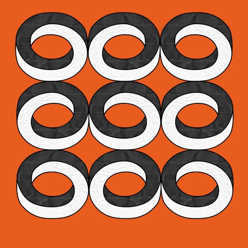 Optical Illusion Circles Texture