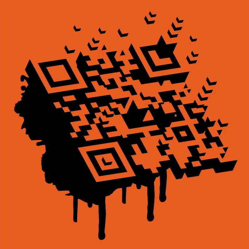 A 3D bar code as a graffiti