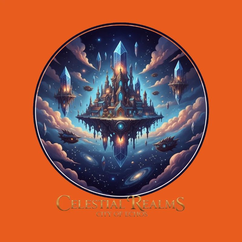 Heavenly castle in space