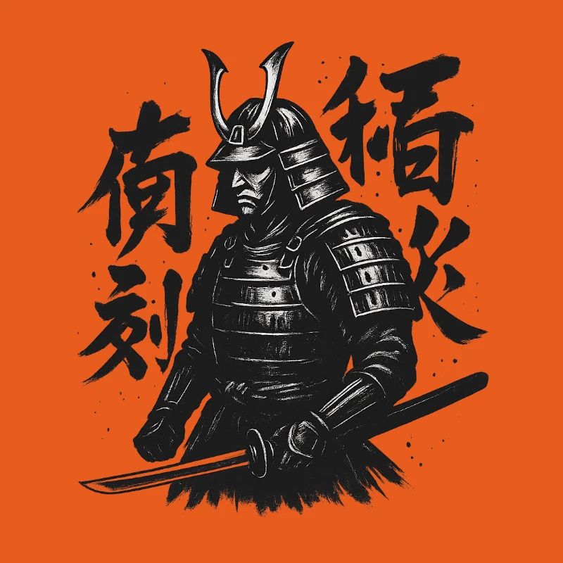 Samurai Calligraphy Art