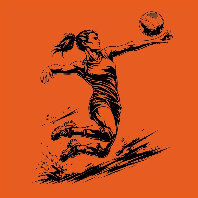 Volleyball Power – Dynamic Player