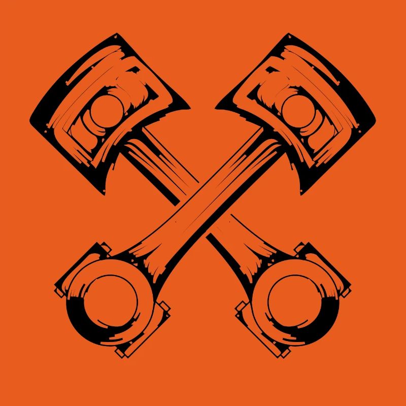 Car - Piston - Workshop - Engine - Garage