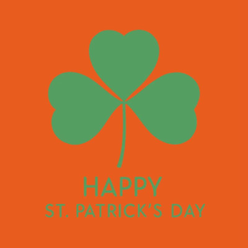 Trèfle Vert Saint Patrick