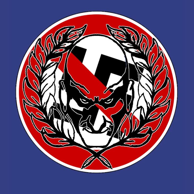 Kriegerischer Samurai Emblem
