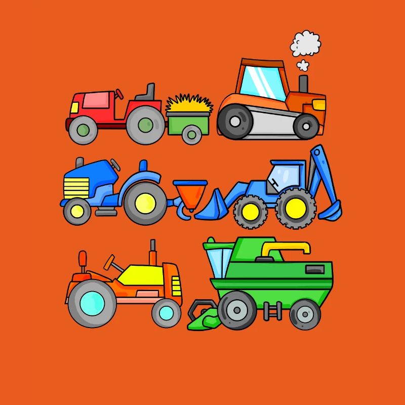 Construction site vehicles