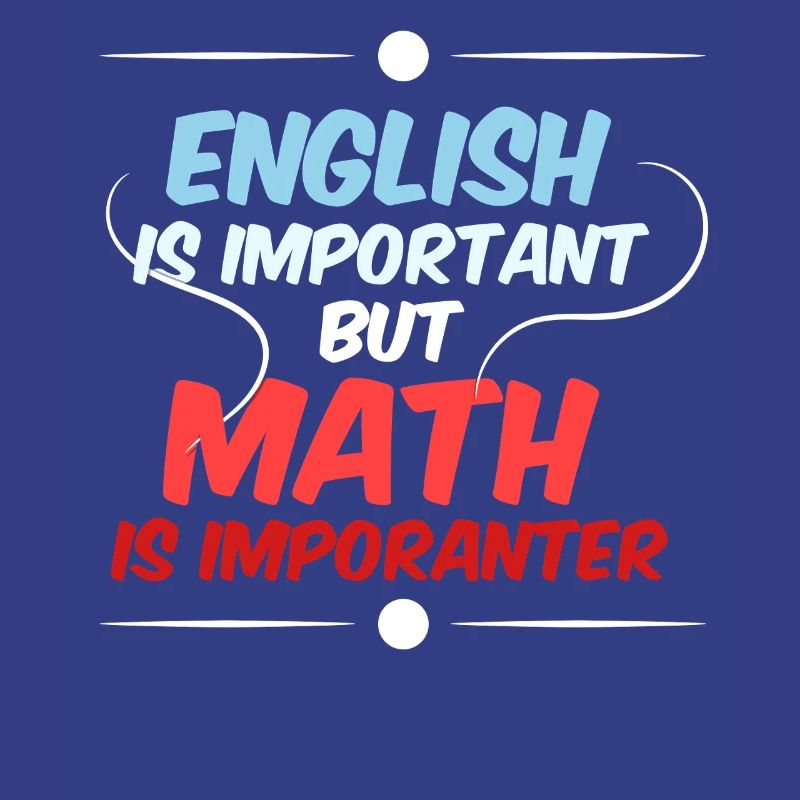 Math Math Math Professeur de mathématiques Mathématicien