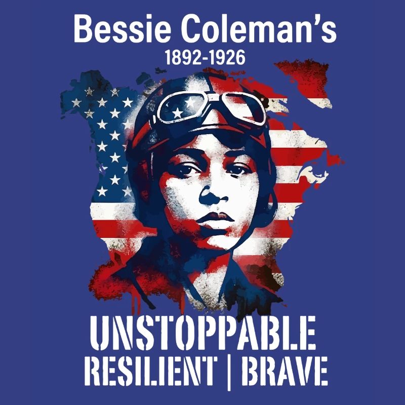 Bessie Coleman Pionnière courageuse de l’aviation
