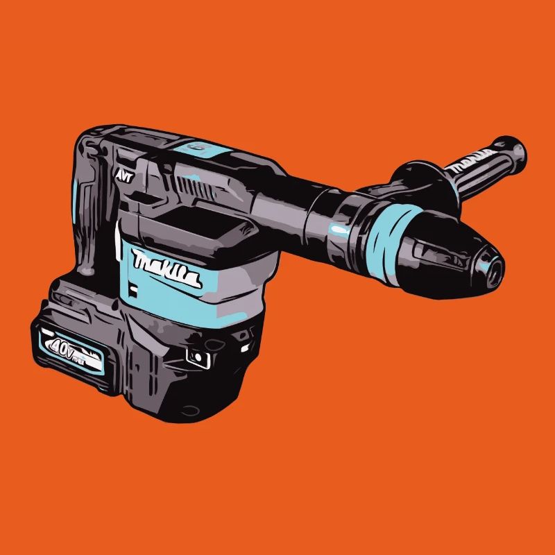 Cordless chisel hammer