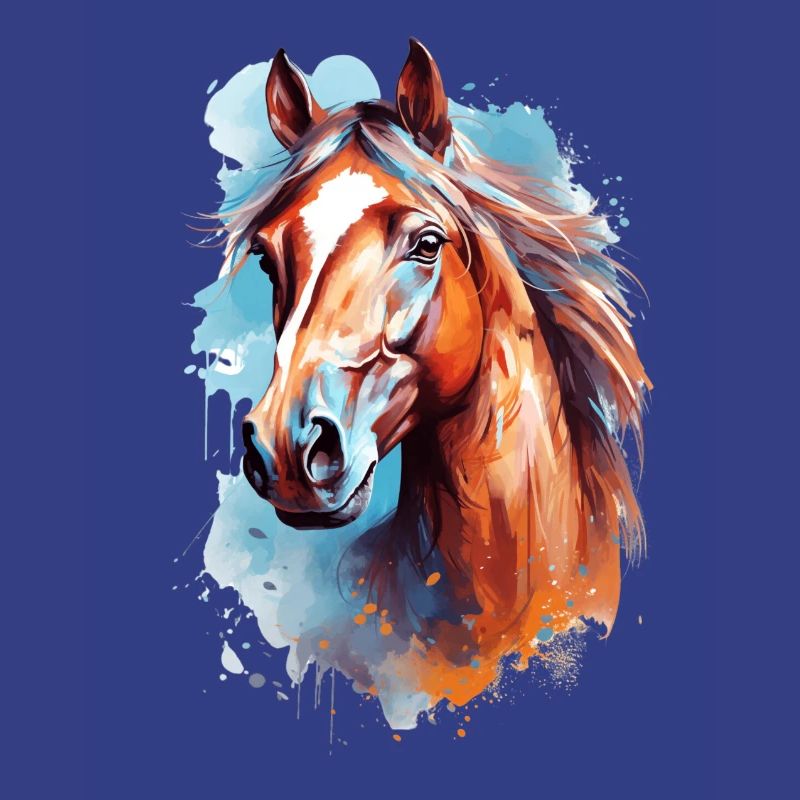 Conception du cheval Aqaurell