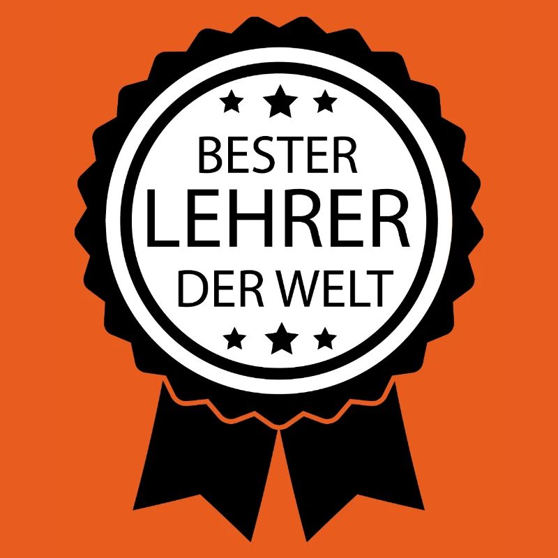 Bester Lehrer der Welt Geschenk Abschied Schule