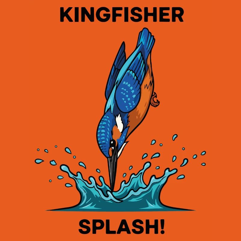 Kingfisher Splash Kingfisher River