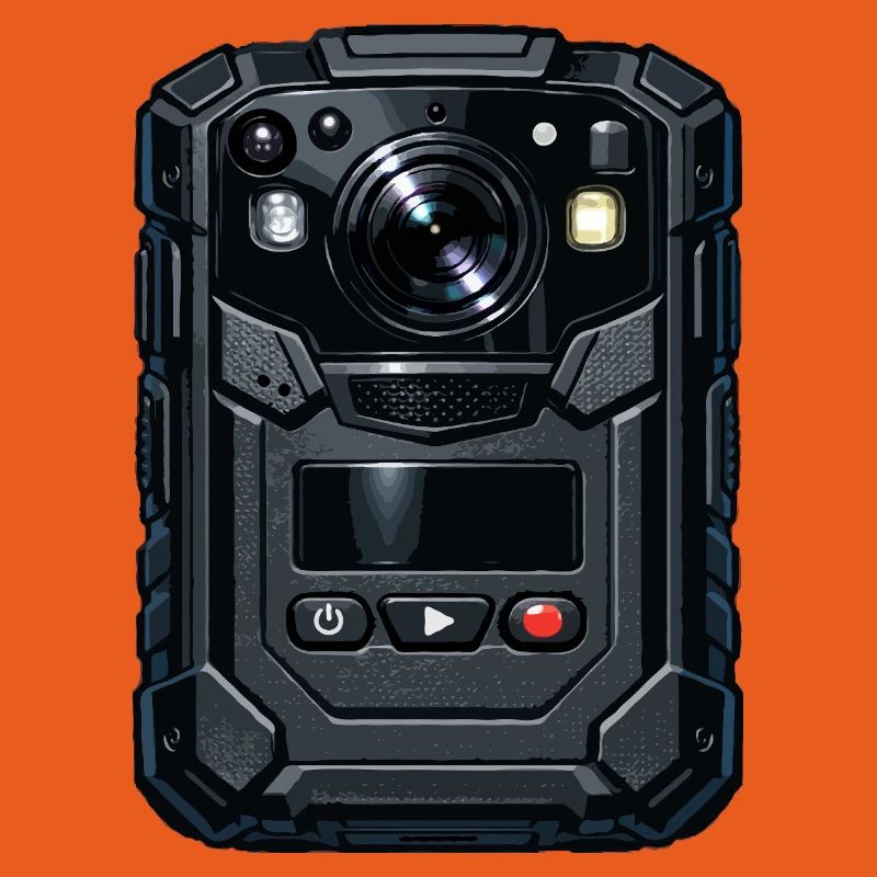 Illustration de caméra d’action robuste