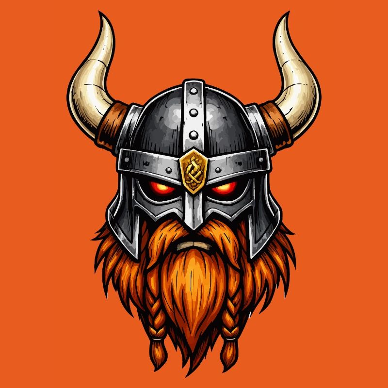 Wikinger Krieger Helm