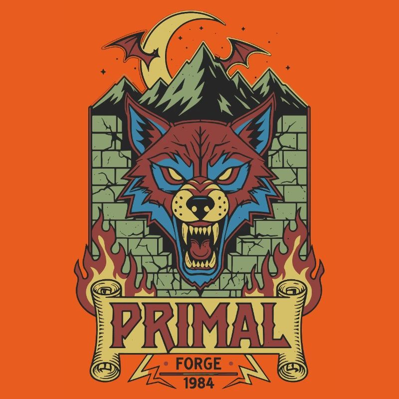Primal Wolf Forge 1984