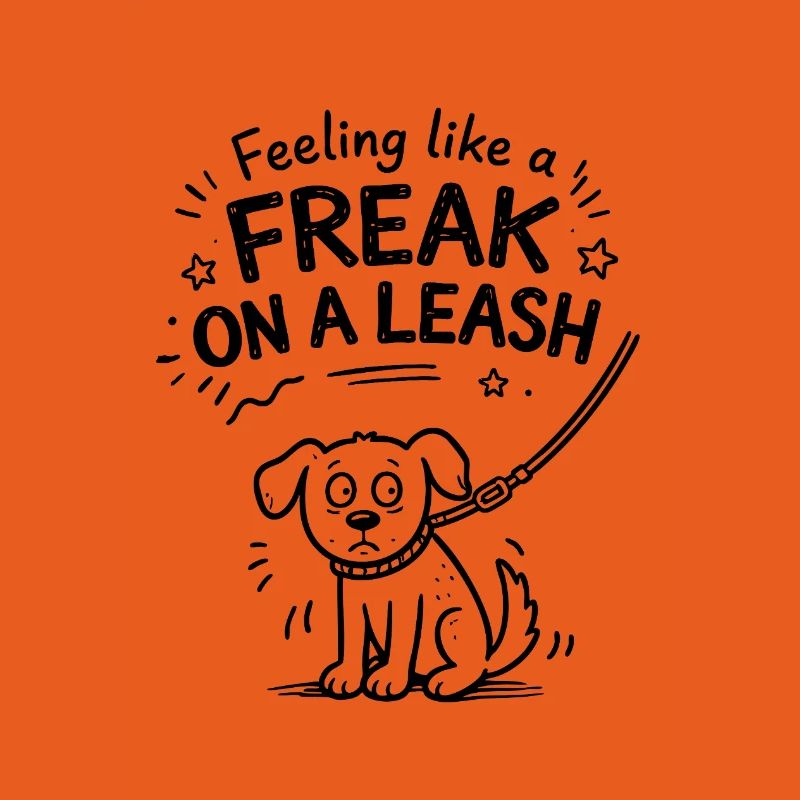 Feeling Like A Freak On A Leash Statement