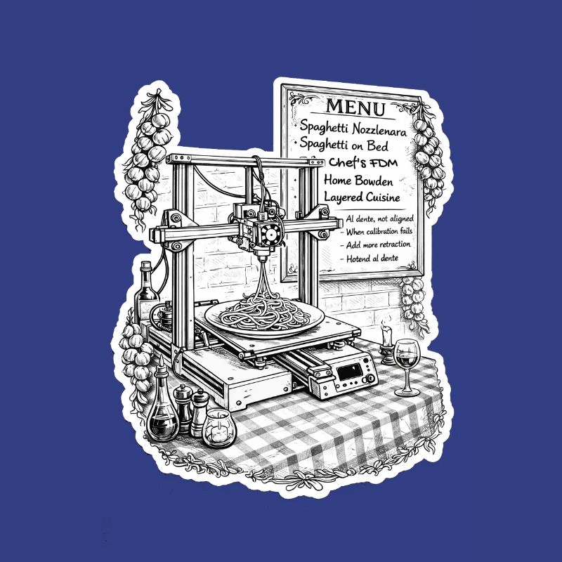 Spaghetti 3D Printer