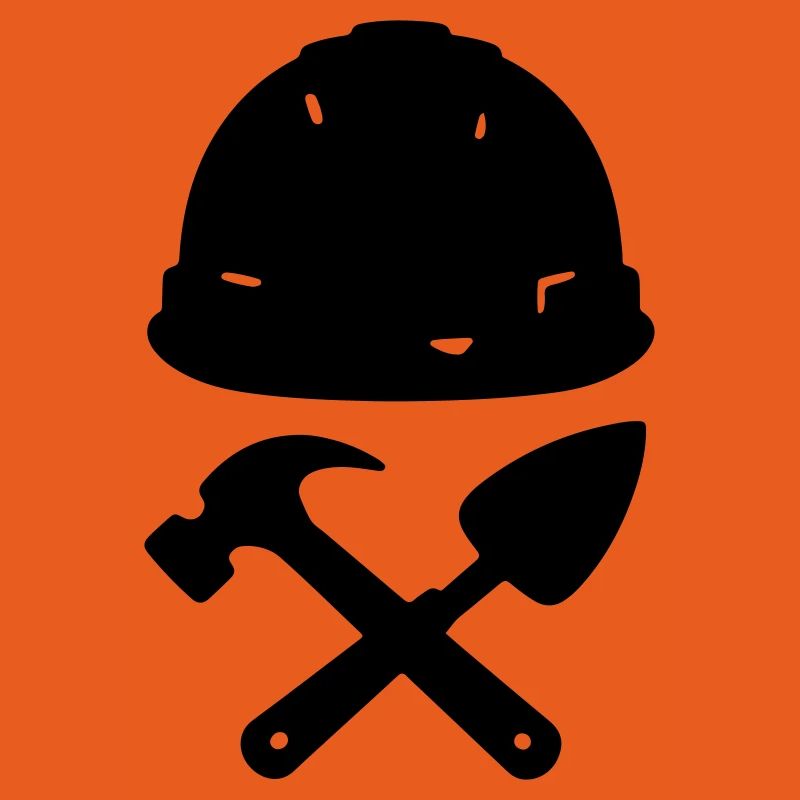 T-shirt Construction - Builder Tools Helmet