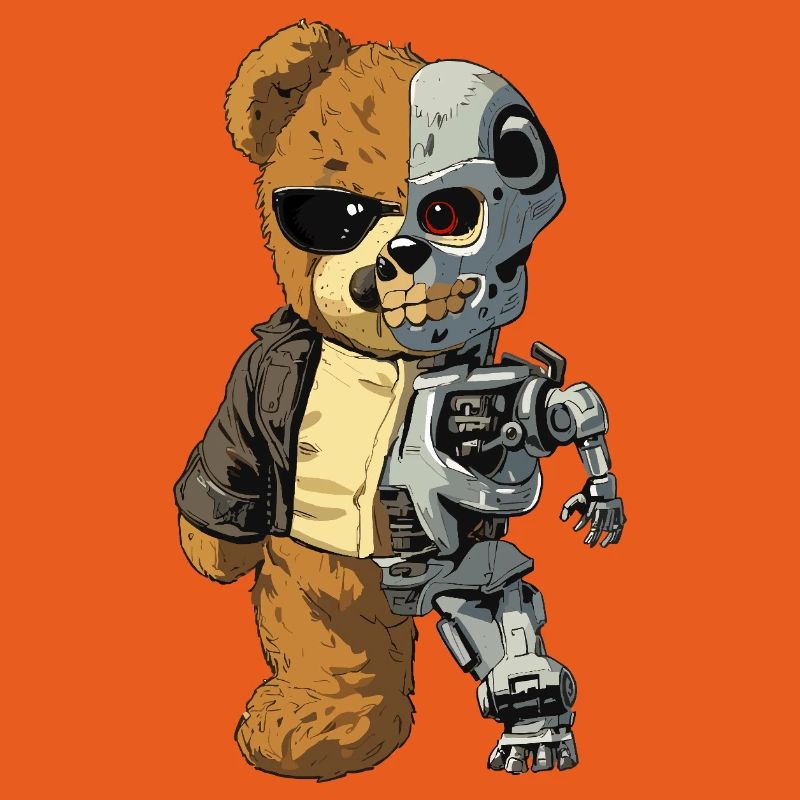 Bärenroboter Cyborg