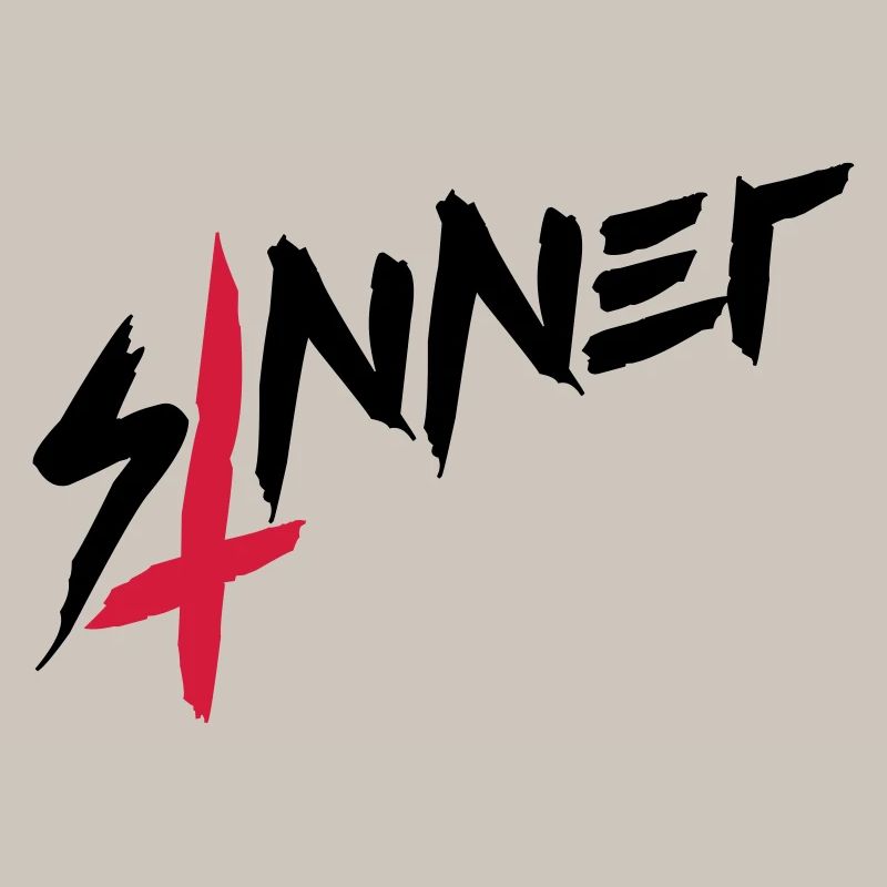 Sinner cross upside down