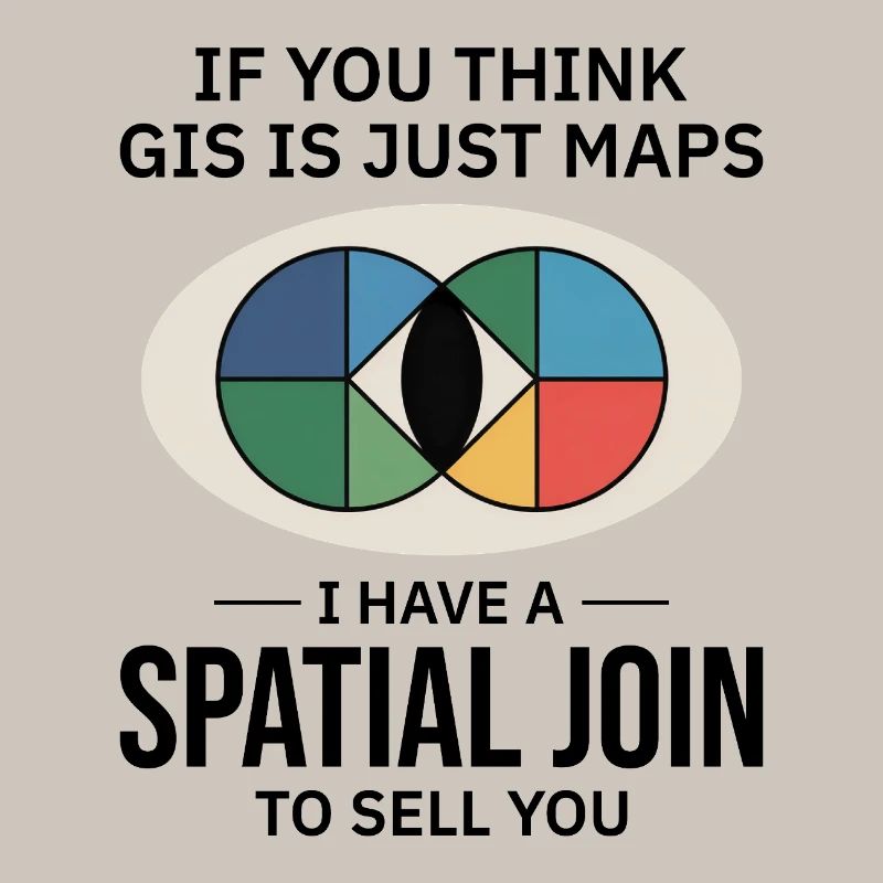 GIS Spatial Join Map Data Analysis