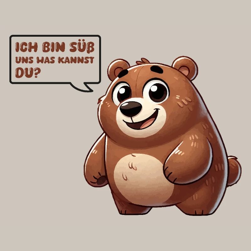 bär comic süß