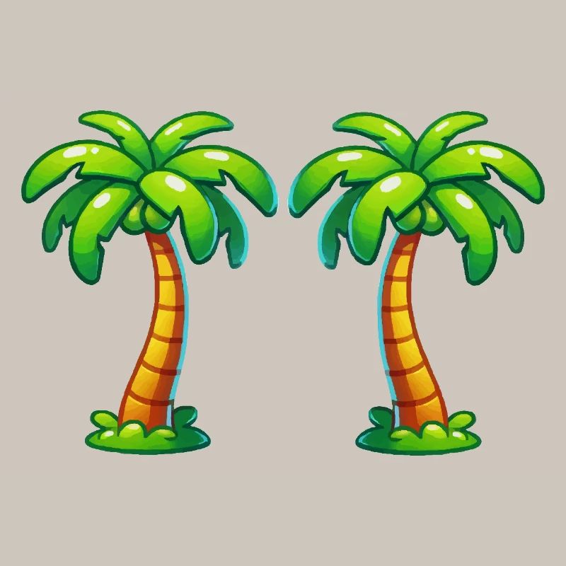 Palm trees
